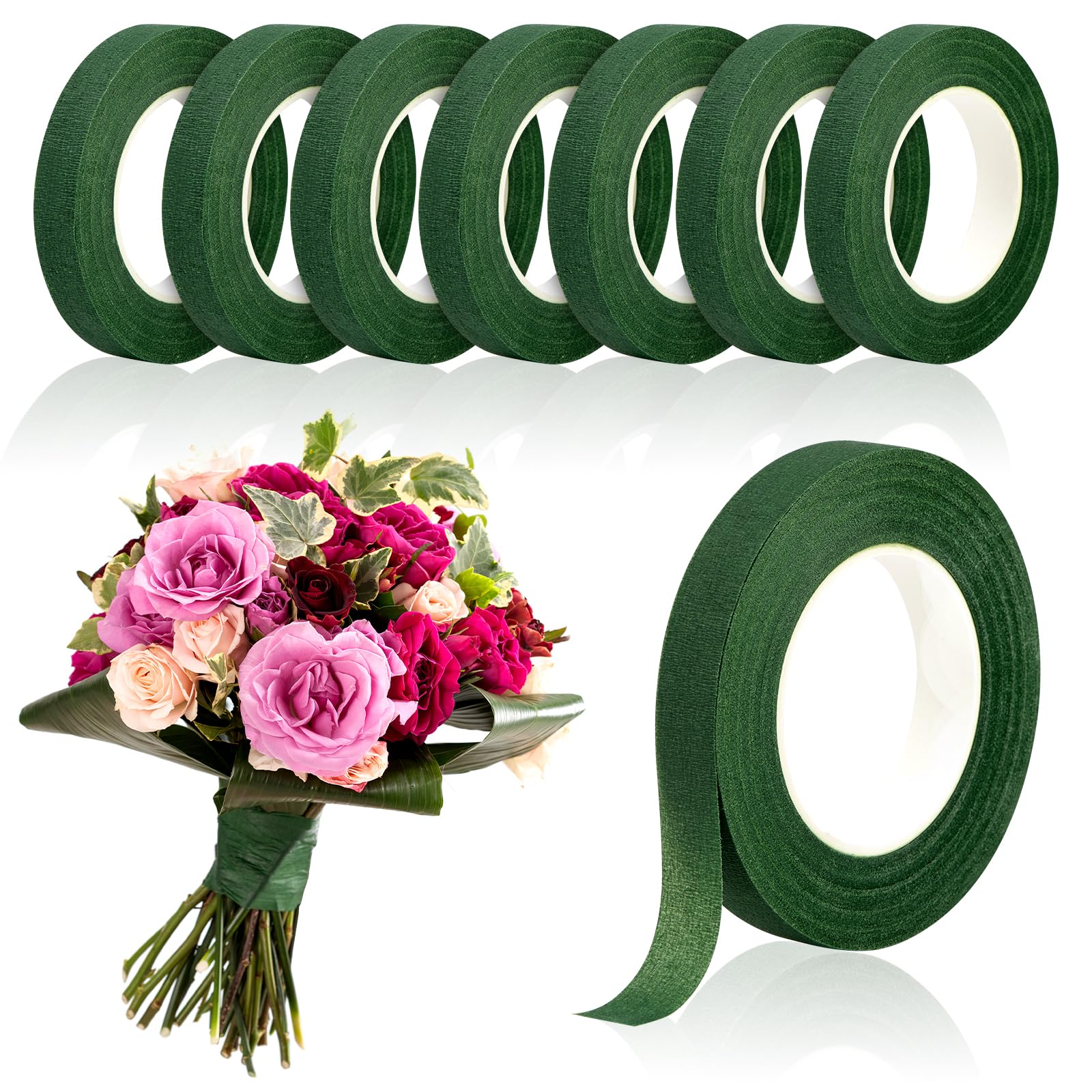 20 ярдов зеленой ленты для бук – обзор и цена Supply For Florist