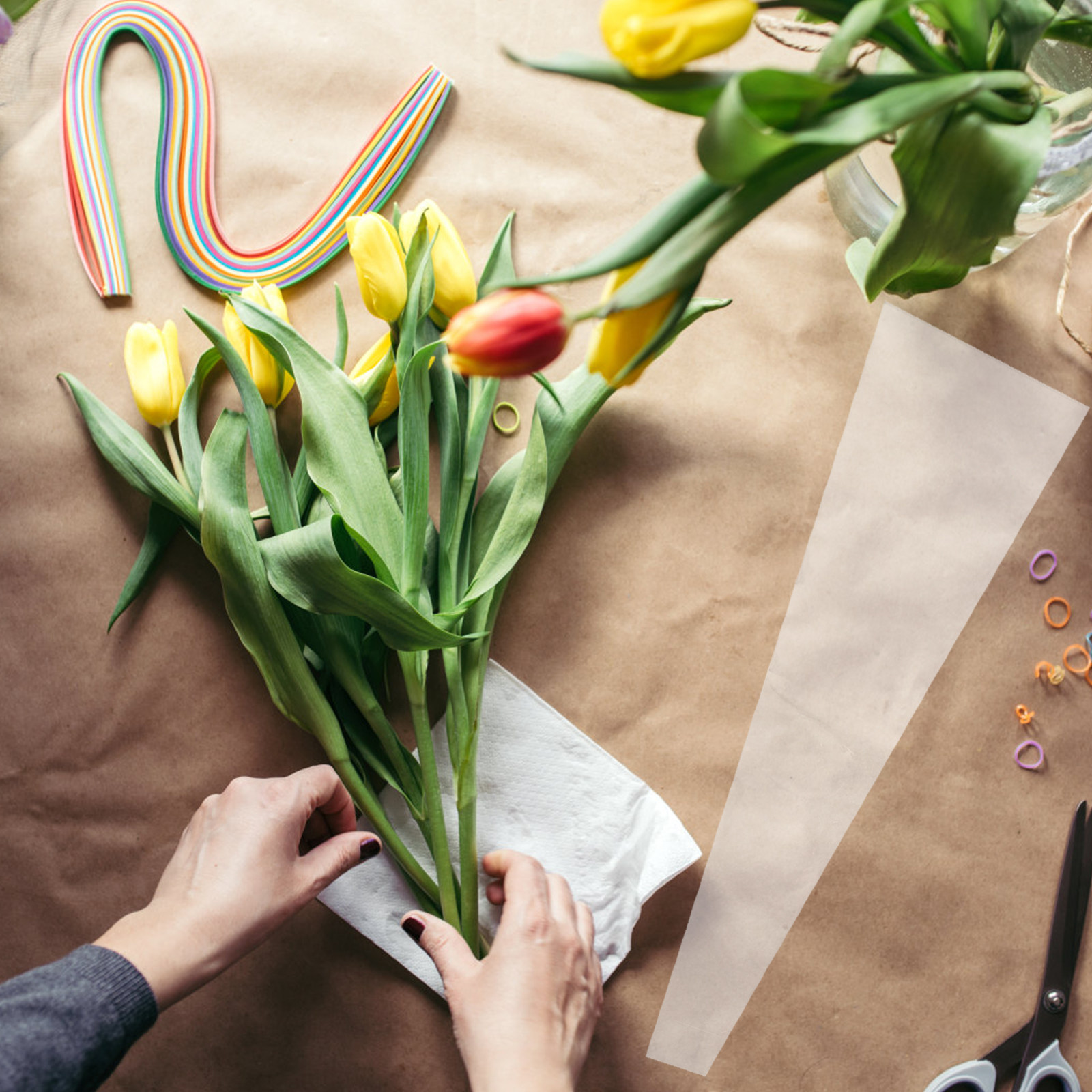 50 шт. прочных целлофановых па – обзор и цена Supply For Florist
